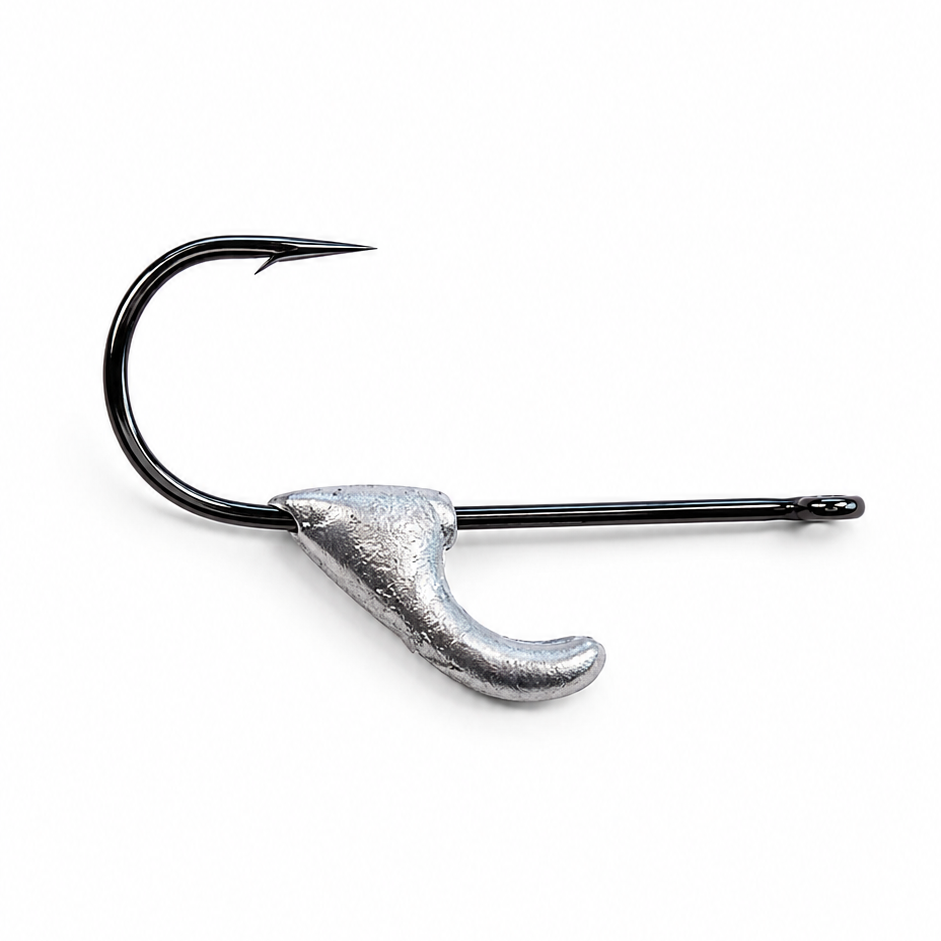 Single Weighted Urchin Hooks (3 Pack) - Straight Shank