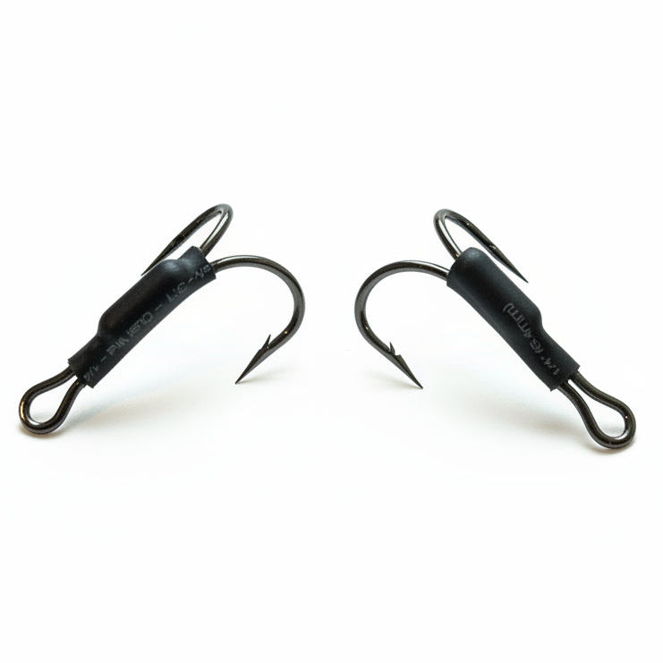 Double Shank Tungsten Urchin Hooks 2 Pack