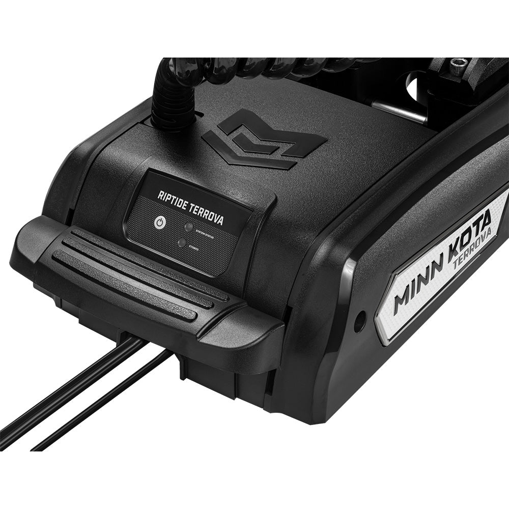 Minn Kota Riptide Terrova QUEST 90115 Trolling Motor wWireless Remote  2436V  90115LBS  72  Black 1363911