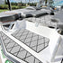 SeaDek 40 x 80 6mm Two Color Diamond Full Sheet  Brushed Texture  Storm GreyBlack 1016mm x 2032mm x 6mm 5641180066