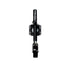 Powerwinch Select Series Jack  1200lb BoltOn Single Wheel Carbon Black 21400J1200B1BR