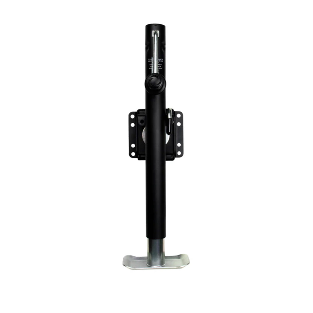 Powerwinch Select Series Jack  2500lb WeldOn Flat Plate Carbon Black 21400J2500WFBR