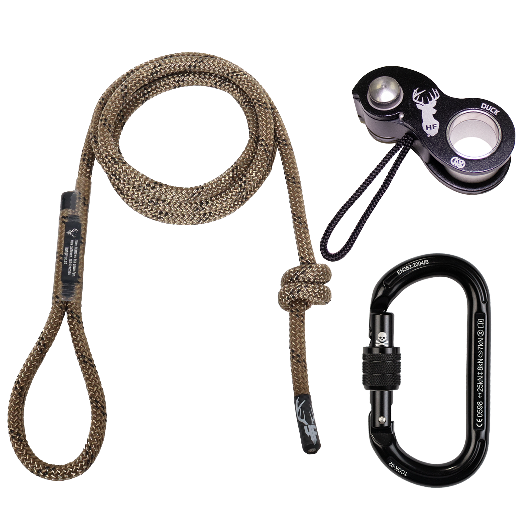 11mm LSK Deluxe Sewn Tree Tether & Lineman's Belts