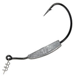 Reaction Tackle Lead Weighted Swimbait Hooks (10-PACK)
