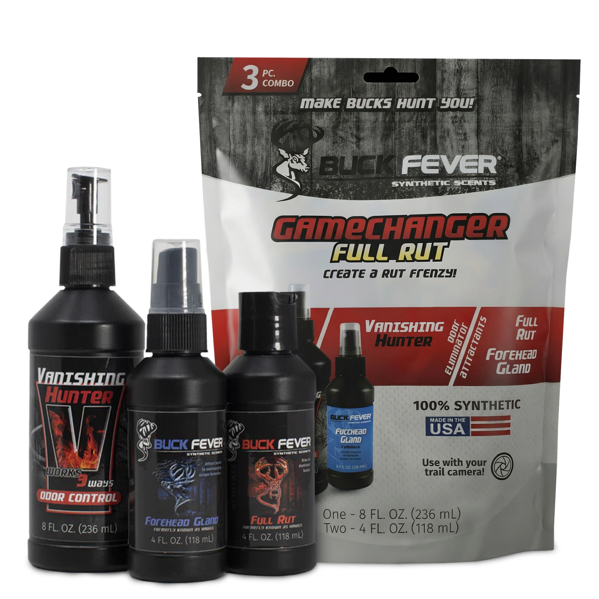 Gamechanger Full Rut - Synthetic Rut Deer Scent Pack