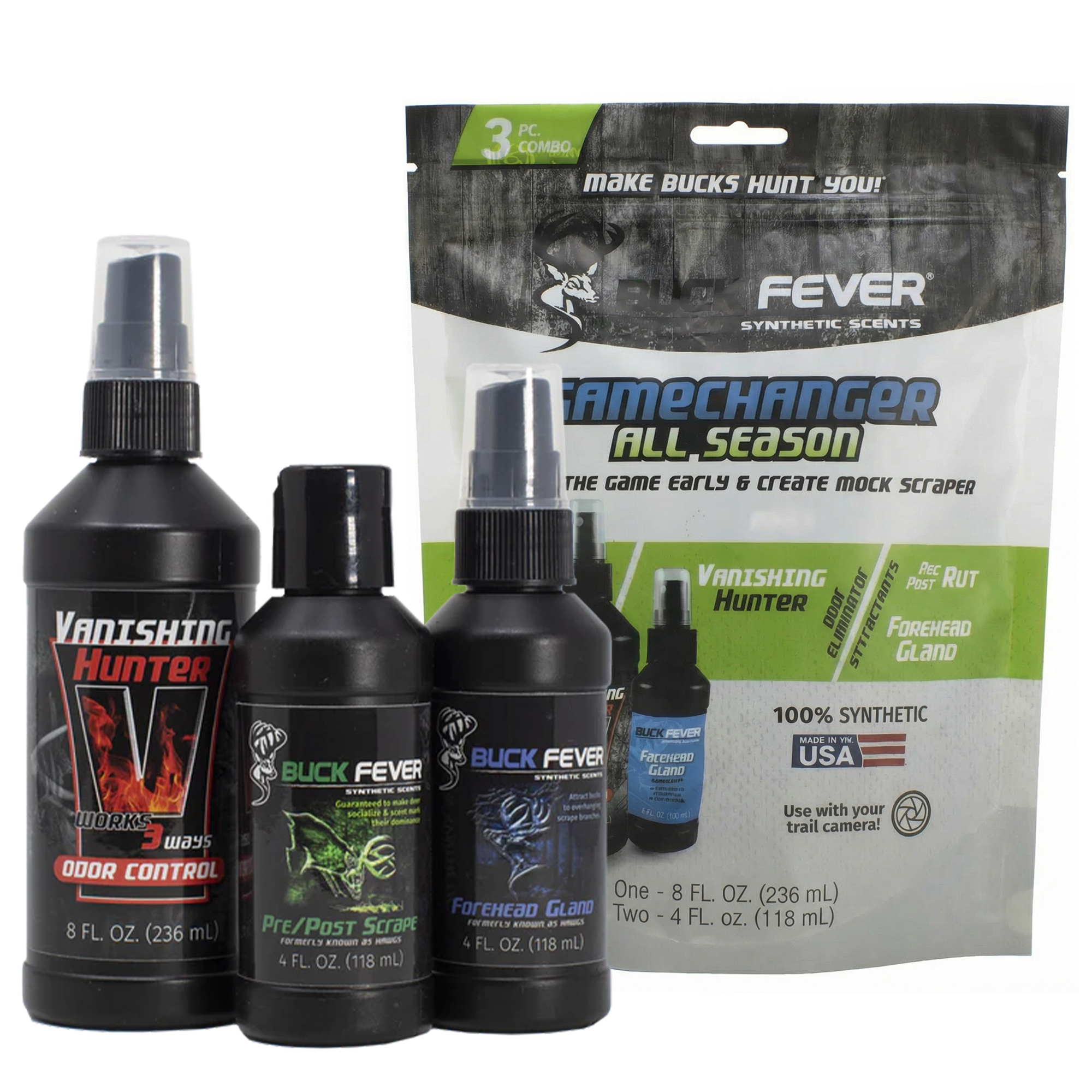 Gamechanger All Season - Synthetic Deer Scent Pack