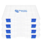 Reaction Tackle Basic Tackle Tray- Affordable, Lightweight Design with 2 Secure Clips
