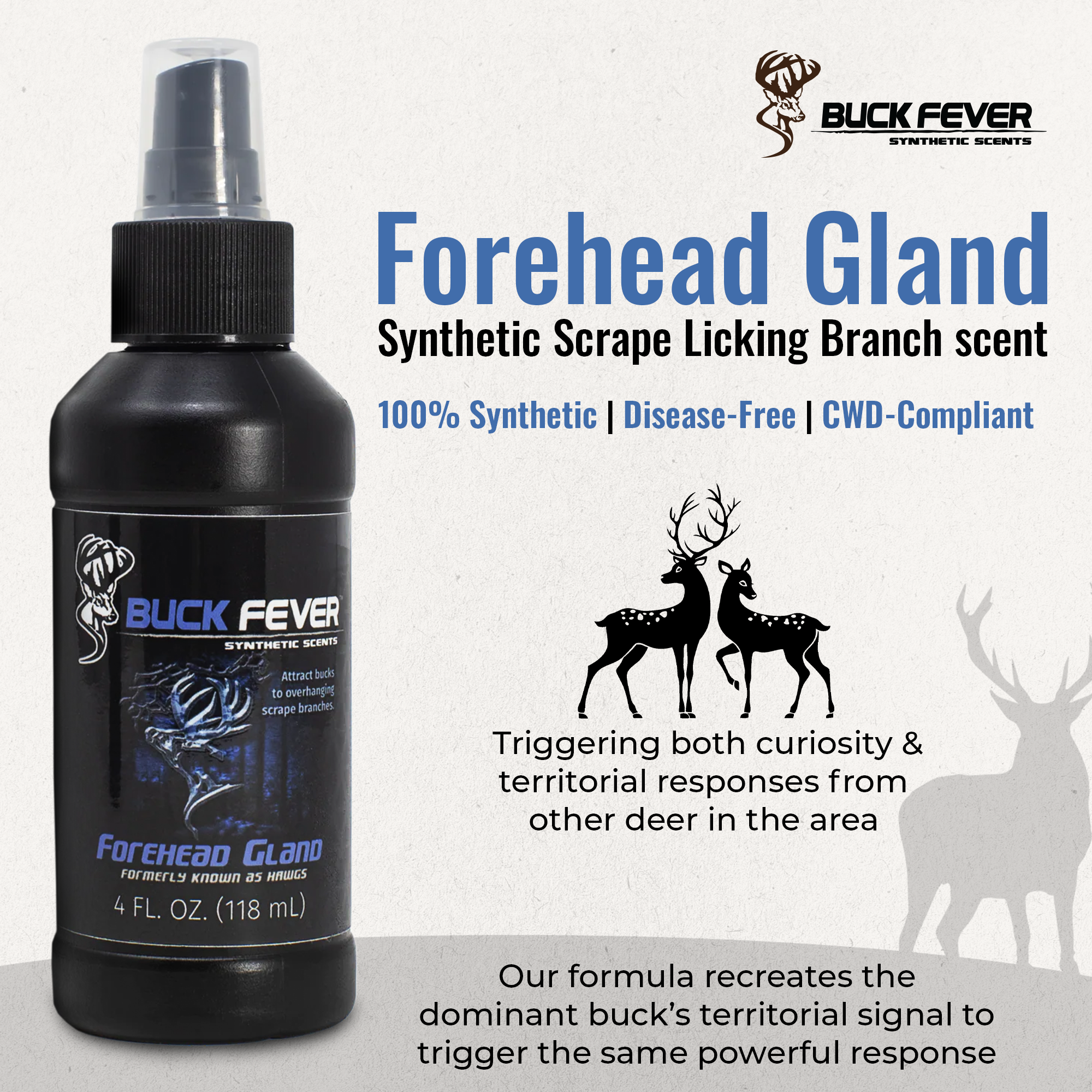 Forehead Gland - Synthetic Scrape Branch Deer Scent