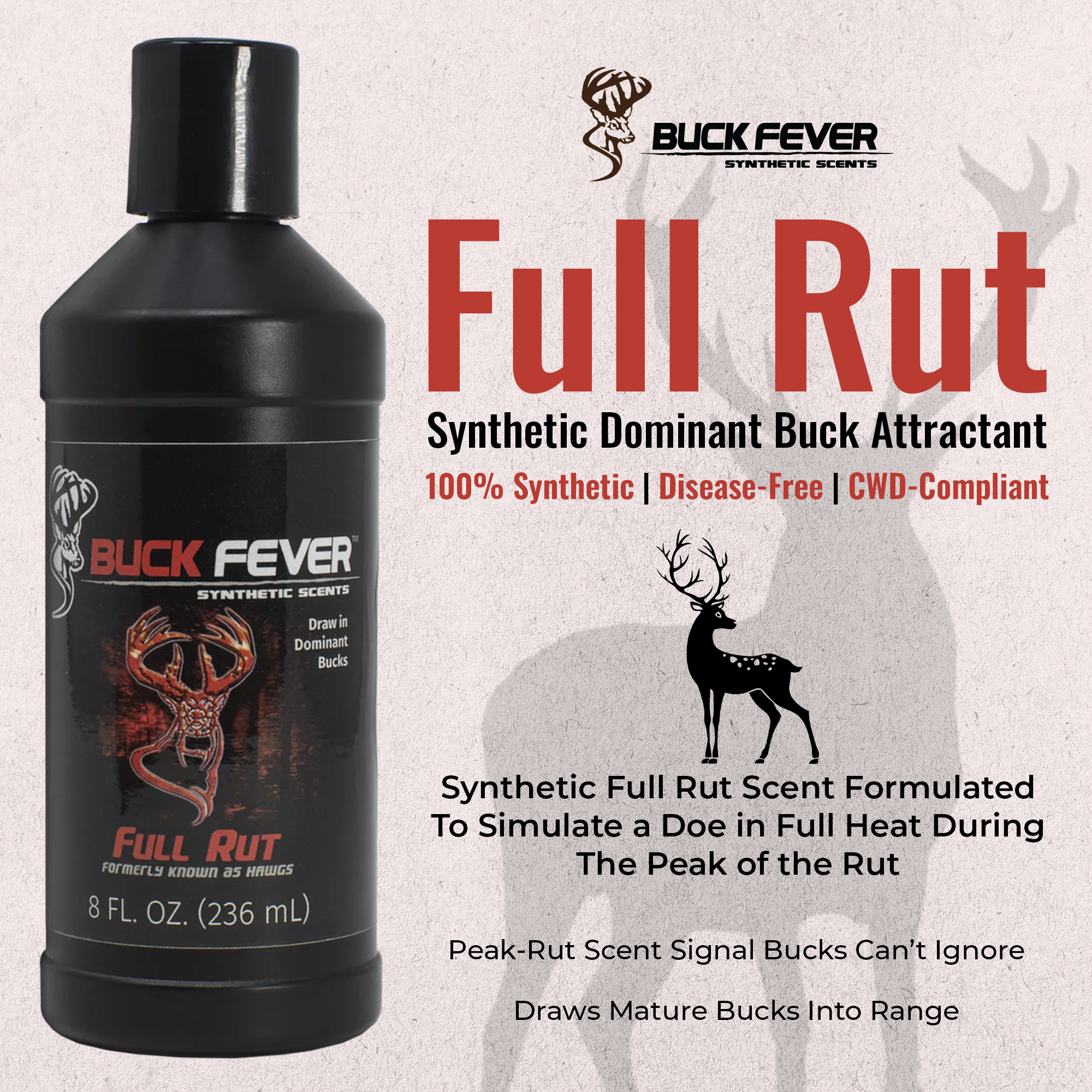 Full Rut - Synthetic Dominant Buck Attractant