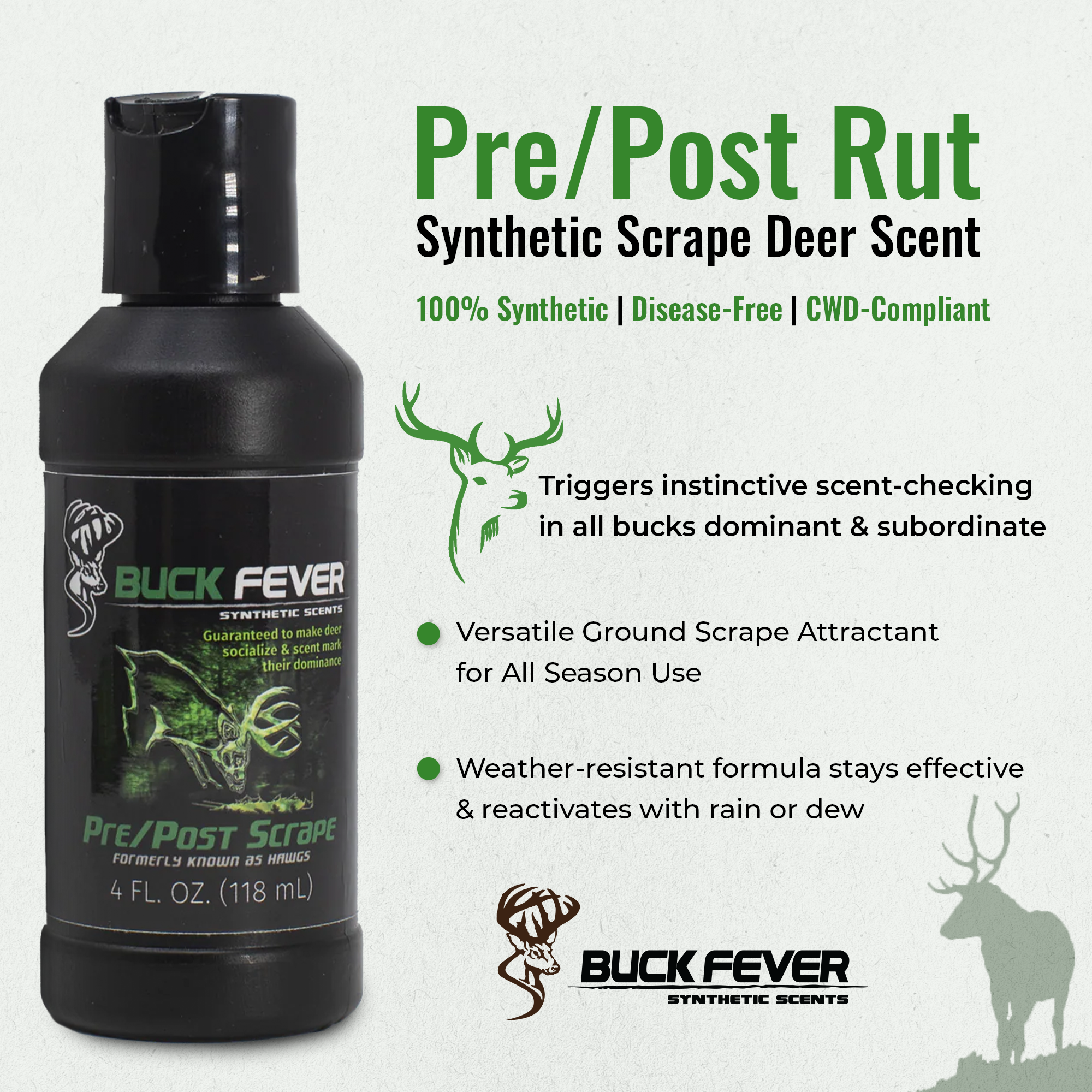 Pre/Post Rut - Synthetic Scrape Deer Scent
