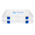 Reaction Tackle Basic Tackle Tray- Affordable, Lightweight Design with 2 Secure Clips