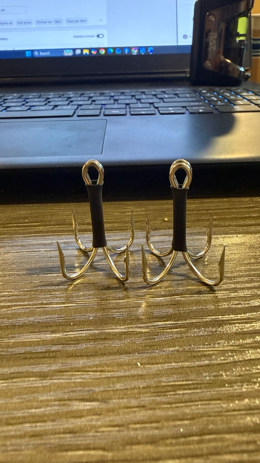The Gig - Double Frog Hook Urchin Quad (2pk)