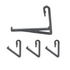 Quick Bow/Gear Hanger Kit For Tether/Lineman's Belt
