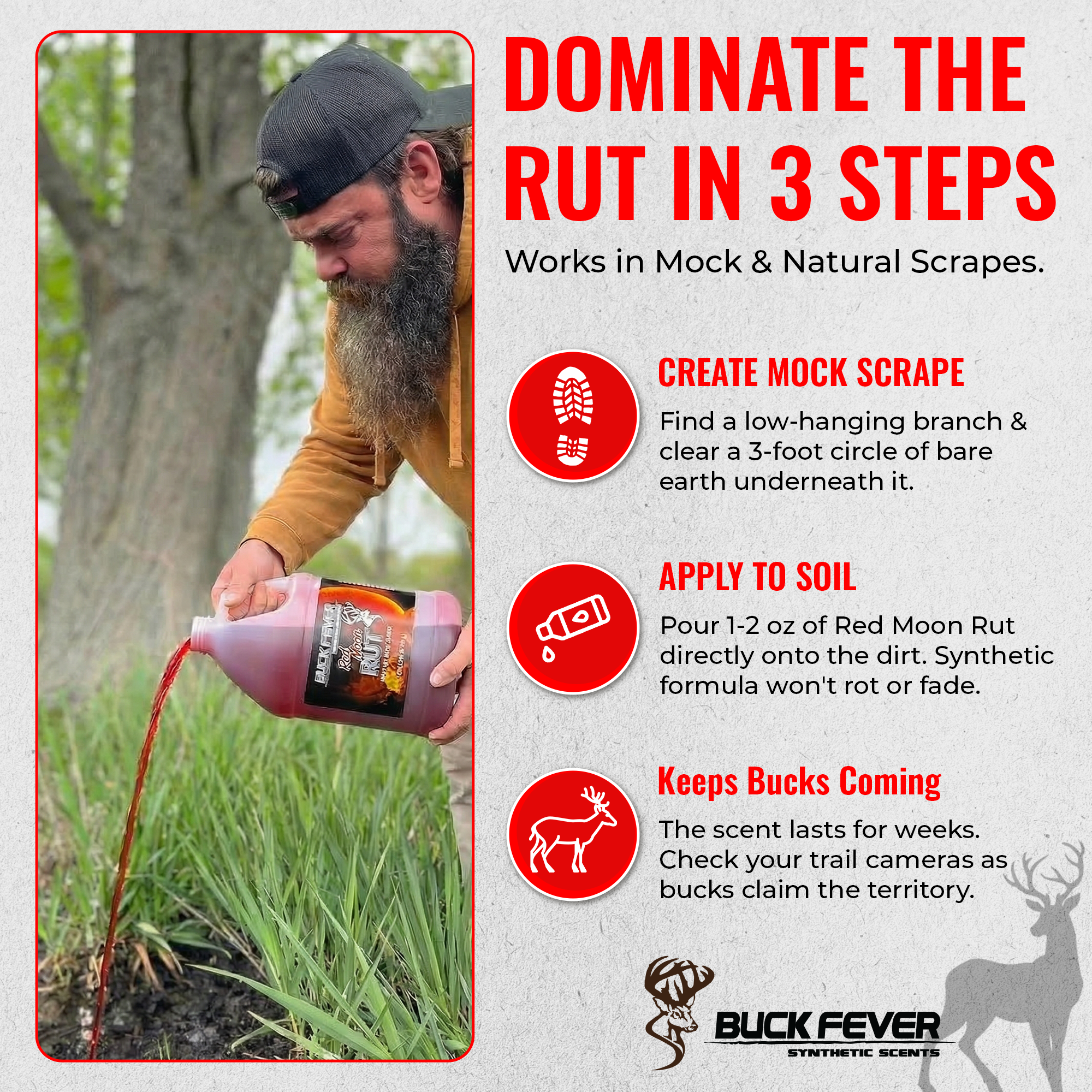Red Moon® Rut - Synthetic Buck Scent