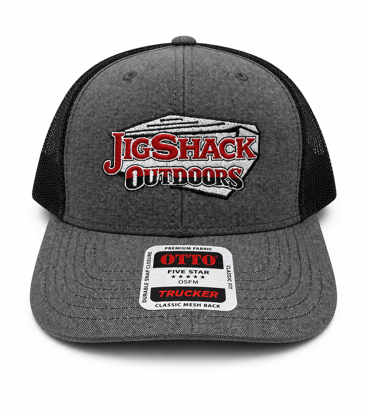Jig Shack Outdoors Adjustable Trucker Hat