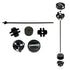 Lowrance Kayak Scupper Transducer Mount 00010606001