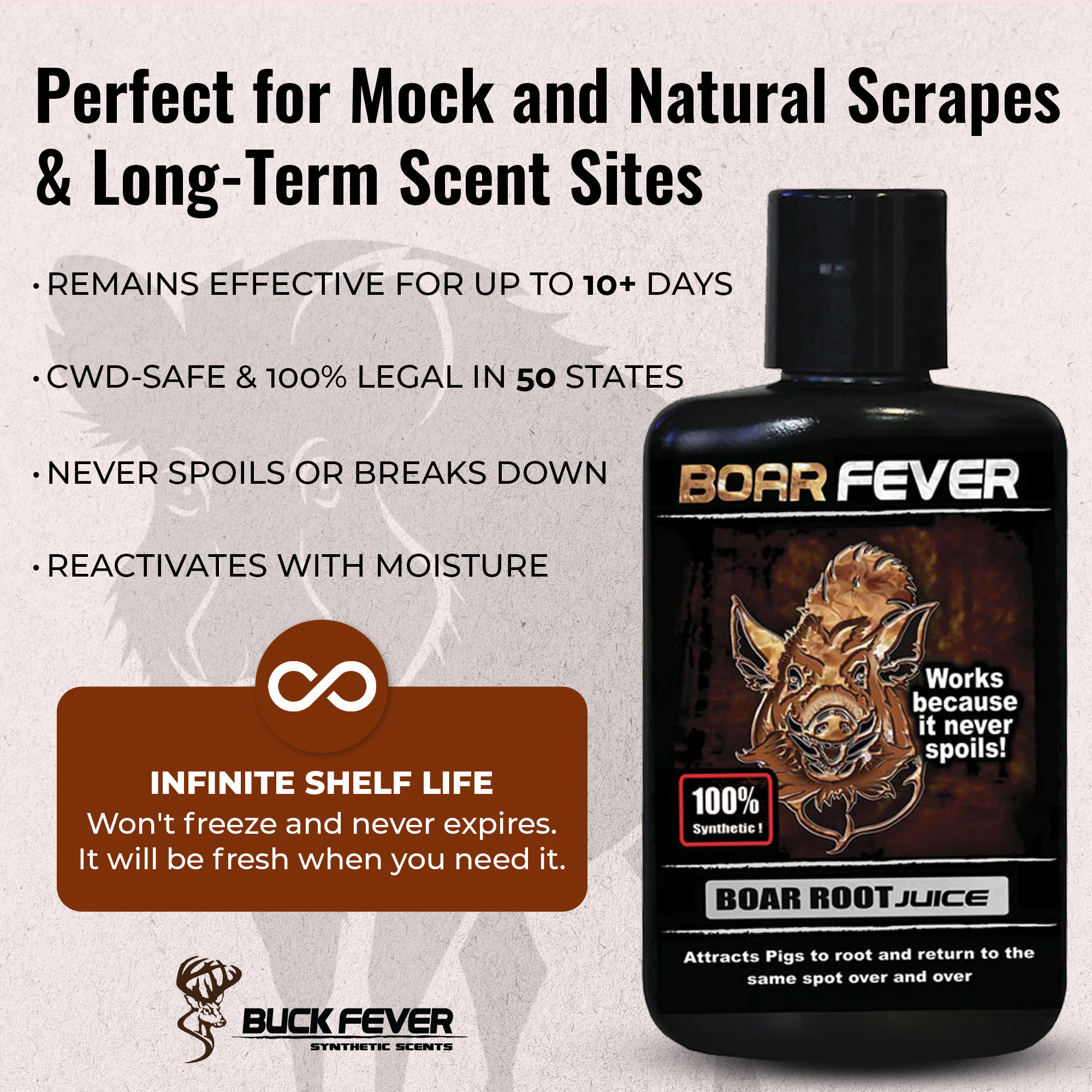 Boar Root Juice- Rooting Hog Attractant Scent