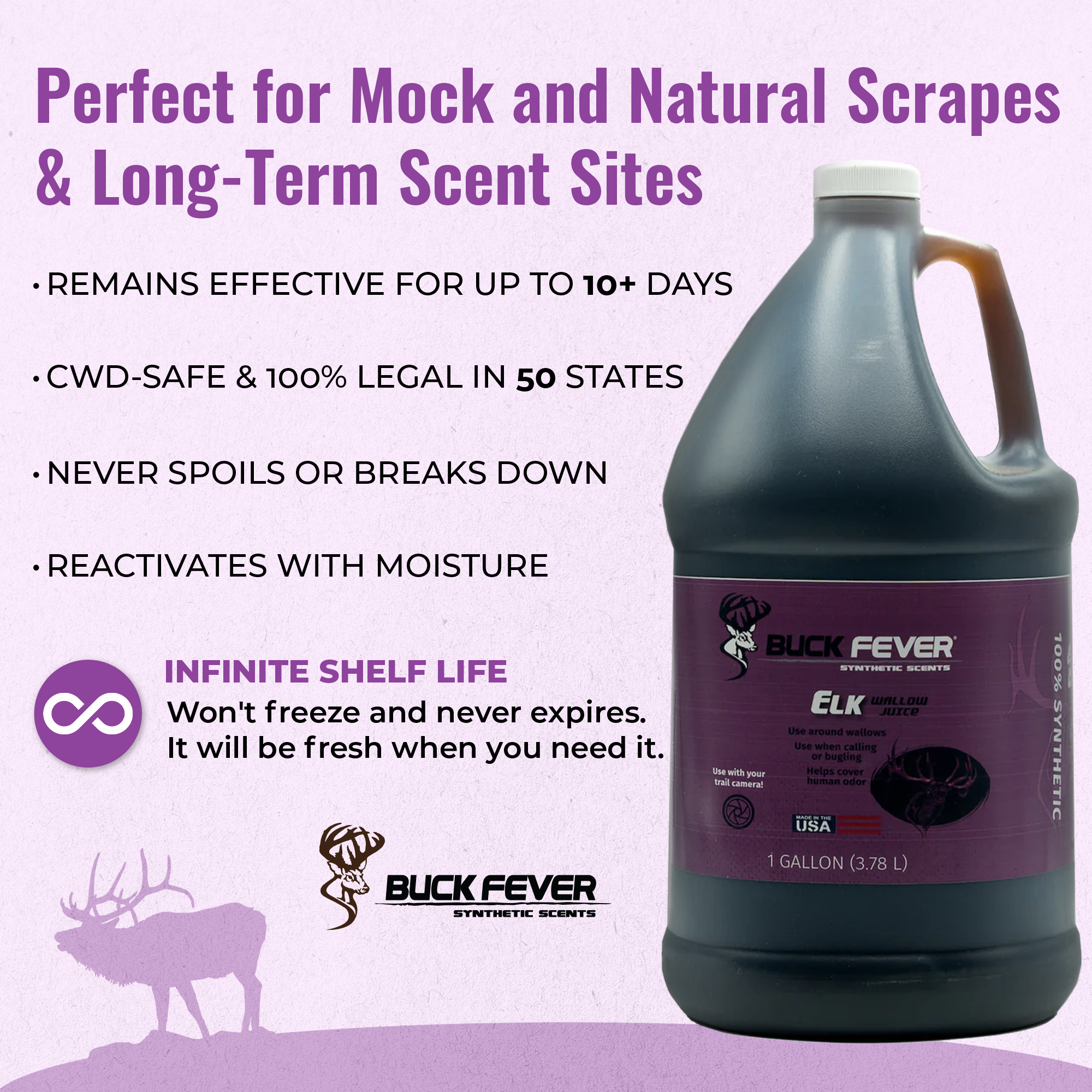 Elk Wallow Juice - Synthetic Elk  Attractant