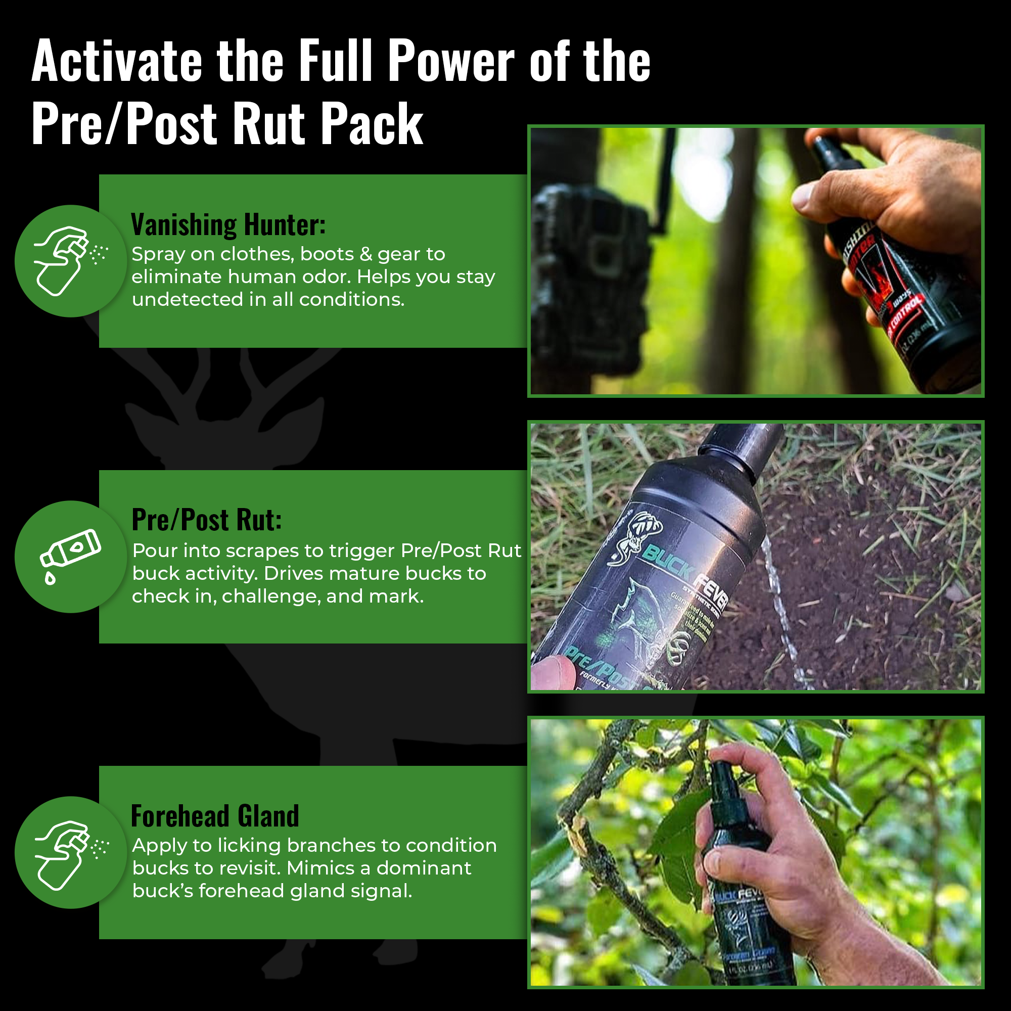 Gamechanger All Season - Synthetic Deer Scent Pack