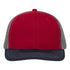Red Cap | TriColor | Glacier MeshBack