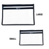 Reaction Tackle Clear Storage Bag Tackle Pak - Water-Resistant Plastic Storage - New