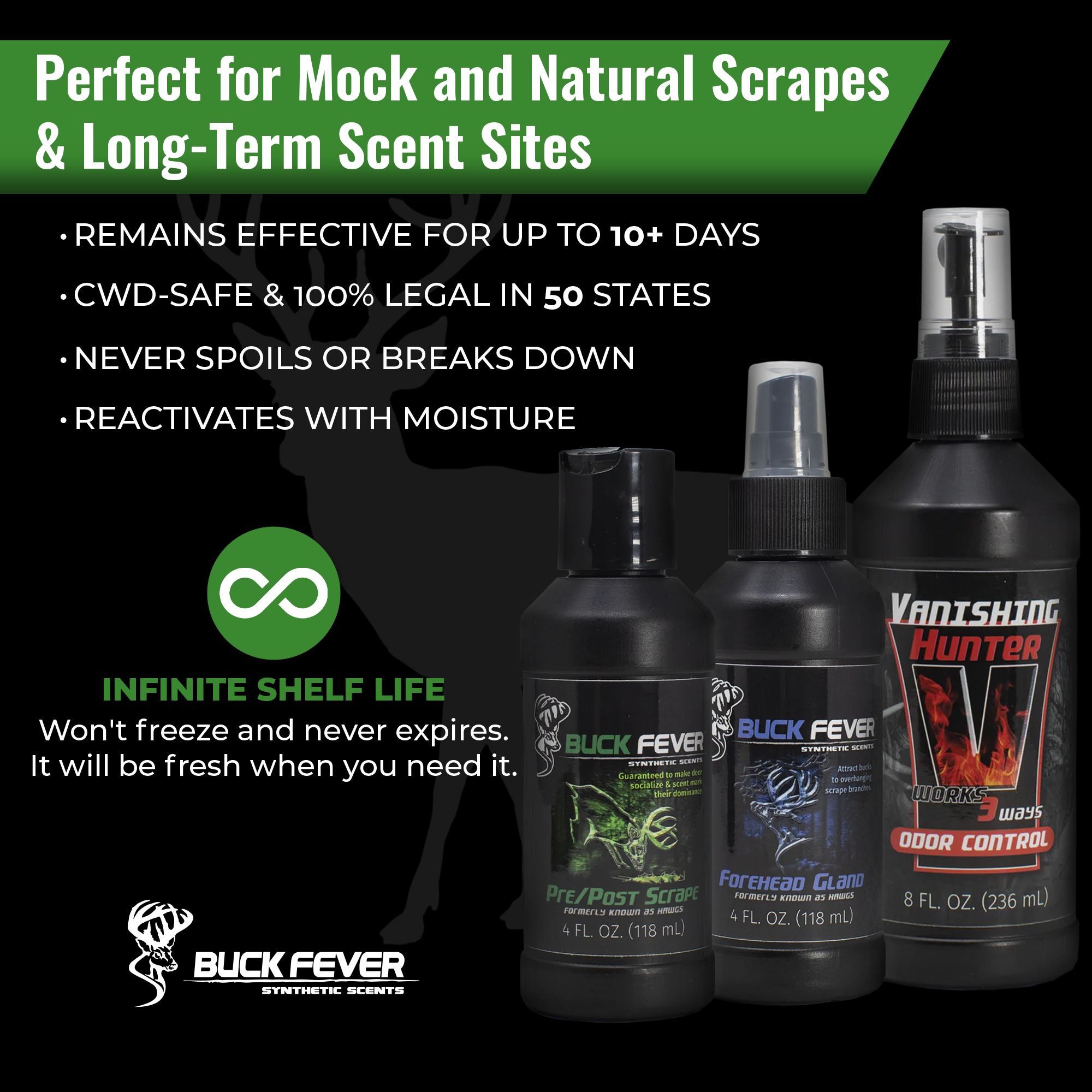 Gamechanger All Season - Synthetic Deer Scent Pack