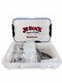 Wacky Rig Kit - Includes Reverse Pliers, Bands, 2 Jig Head Sizes 6 Each