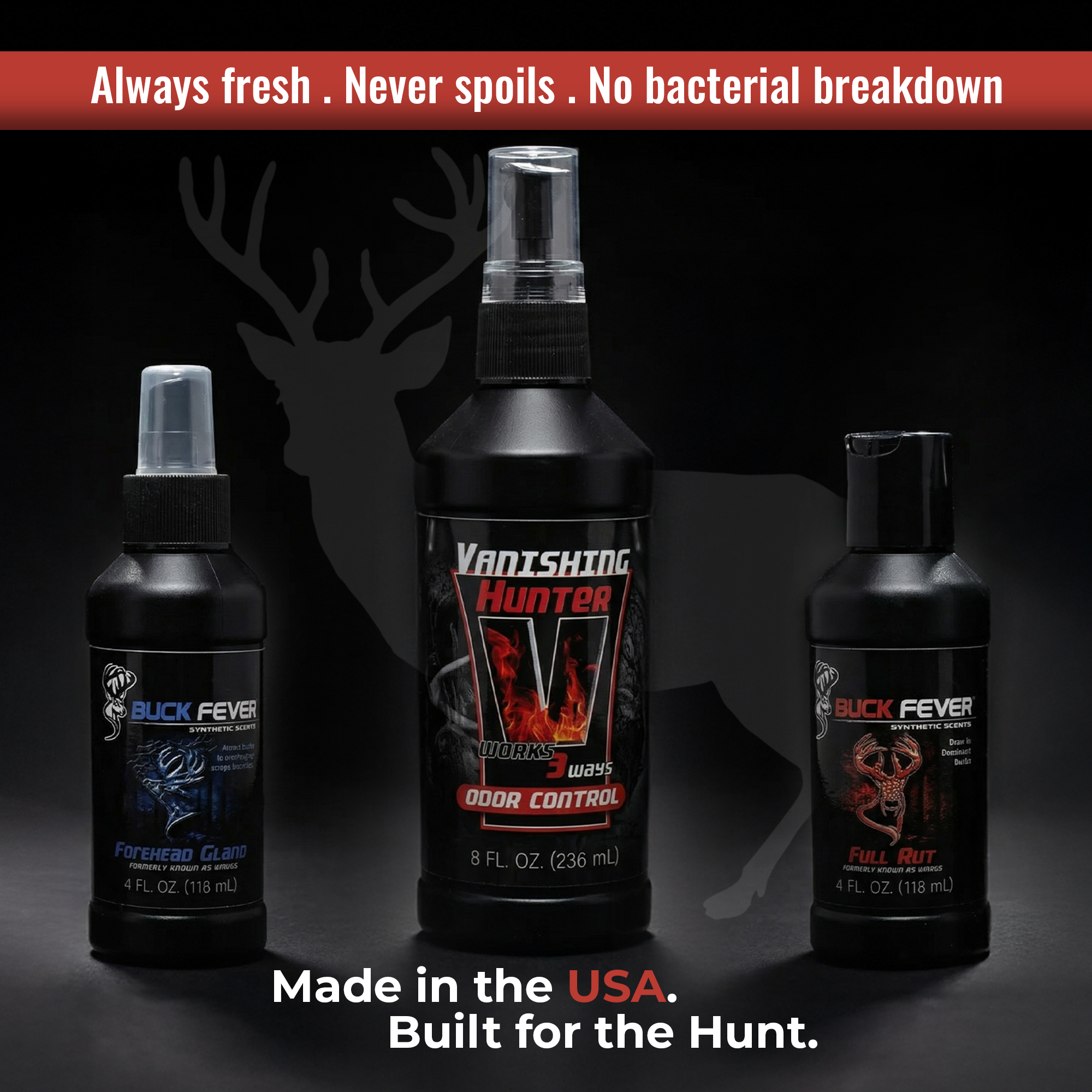 Gamechanger Full Rut - Synthetic Rut Deer Scent Pack