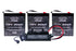 BIG BUNDLE 72v 90Ah - (3) 72V 30AH LITHIUM & 72V 10A WATERPROOF CHARGER