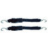 Rod Saver Stainless Steel Quick Release Transom TieDown  2 x 6  Pair SSQRTD6