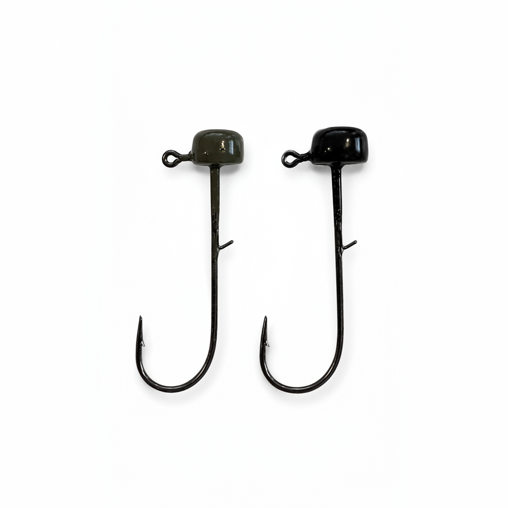 Stand-up Tungsten Ned Heads - Straight Shank Mushroom – Jig Shack Exclusive (Per 1)