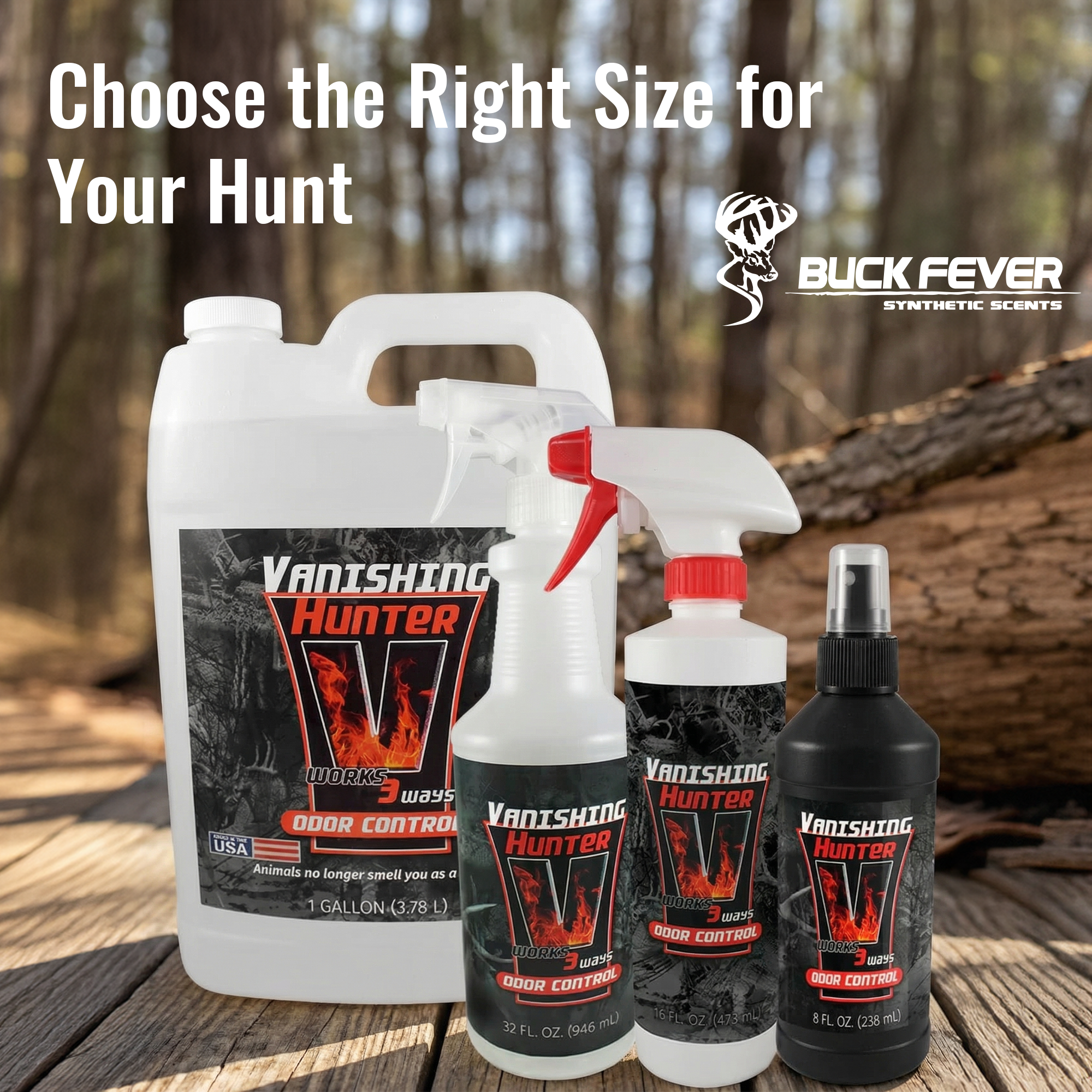 Vanishing Hunter Odor Control - Scent Elimination Spray
