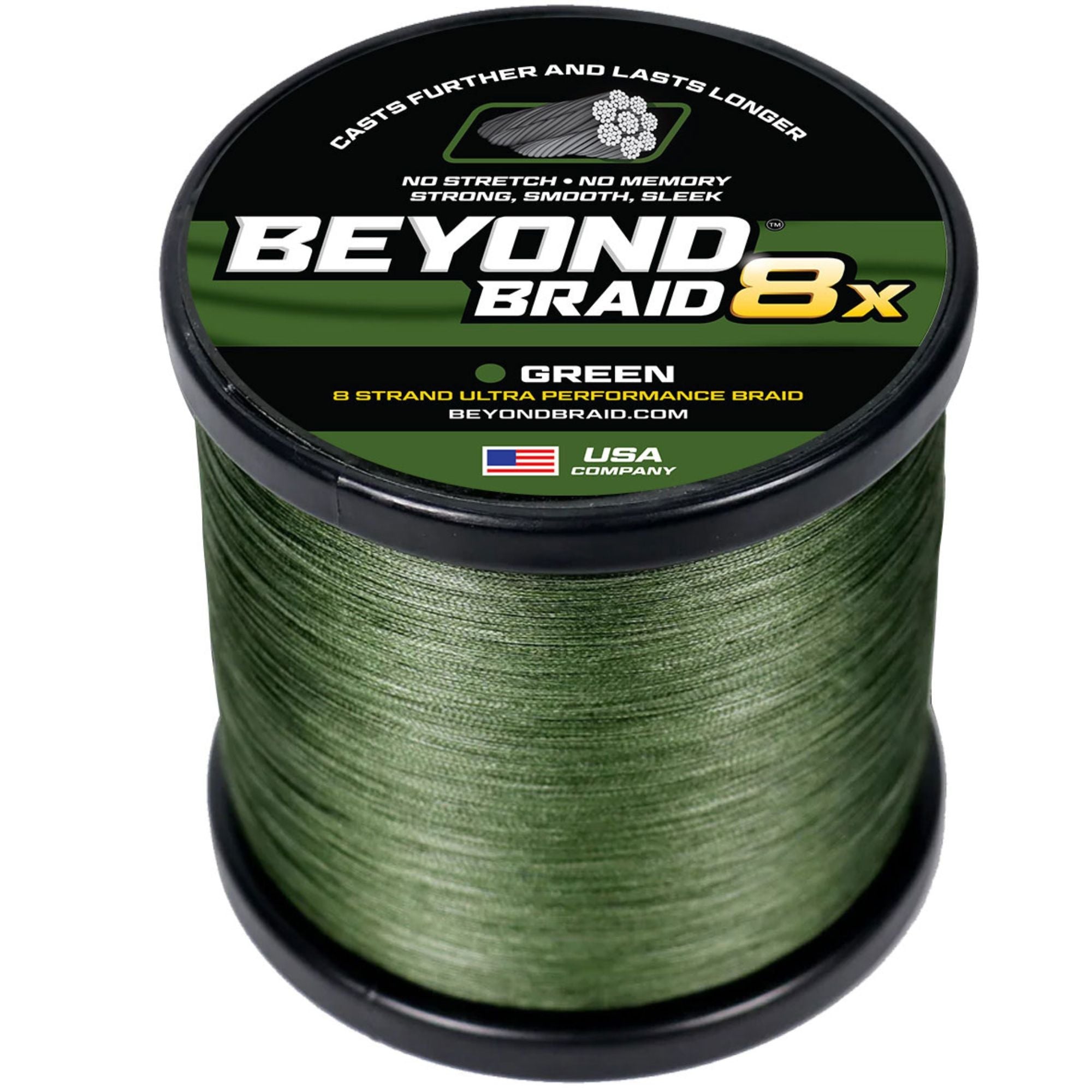 Beyond Braid 8X Ultra Performance 8 Strand Braided Line - 300 to 2000 Yards
