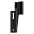 Minn Kota Raptor Jack Plate Adapter Bracket  Starboard  2 Setback  4 Rise  Black 1810360