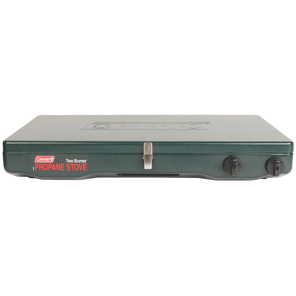 Coleman PerfectFlow 2Burner Classic Stove  Propane 2000037883