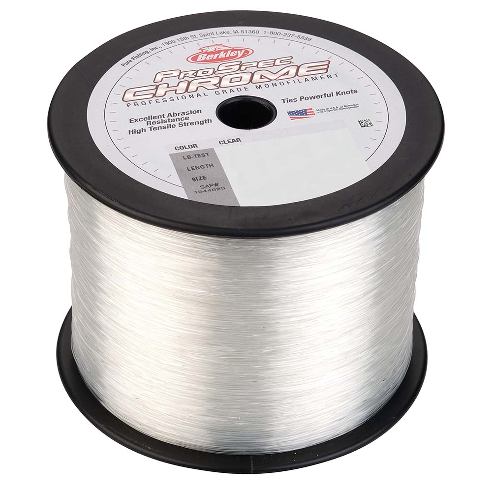 Berkley ProSpec Chrome Clear Monofilament  50 lb  1000 yds  PSC1B5015 1544023