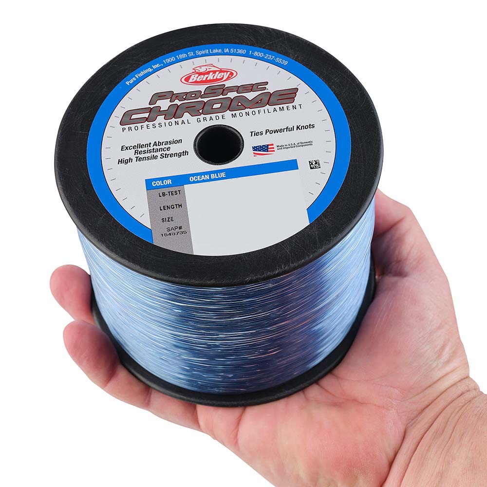 Berkley ProSpec Chrome Ocean Blue Monofilament  16 lb  1000 yds  PSC1B16OBL 1545730