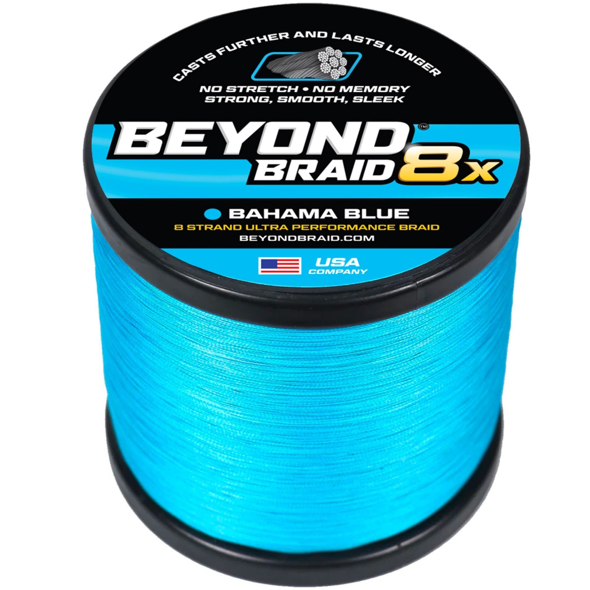Beyond Braid 8X Ultra Performance 8 Strand Braided Line - 300 to 2000 Yards