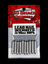 Jig Shack Premium Lead Nail Weights (10 Pack) - Multiple Sizes!