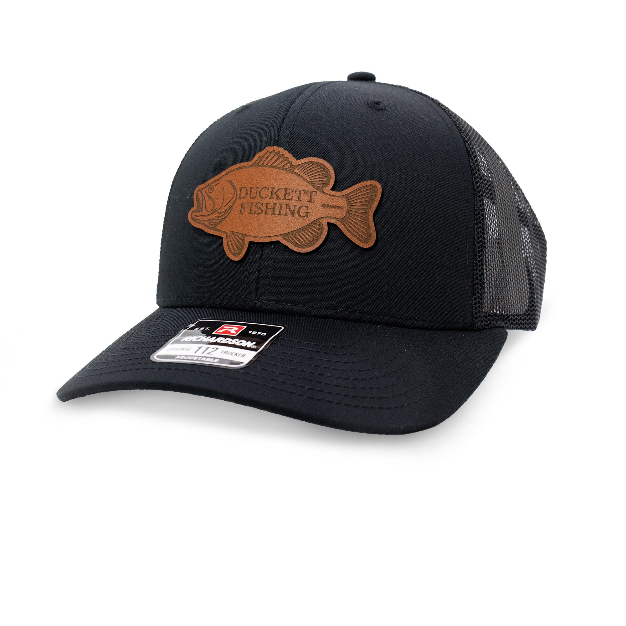 Bass Leather Patch Hat - Richardson 112