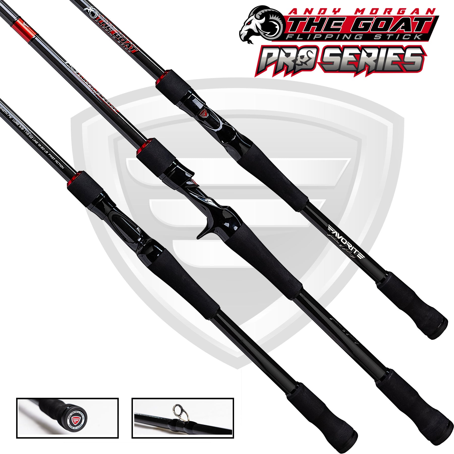 Favorite Fishing - Signature Series: Andy Morgan Pro Battle Flipping Rod
