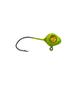 Free Style Minnow Jig Heads - 3D Eyes - 12 Pack - No Collar