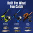 Reaction Tackle Fishing Rod and Spinning Reel Combo -SmoothCast - NEW