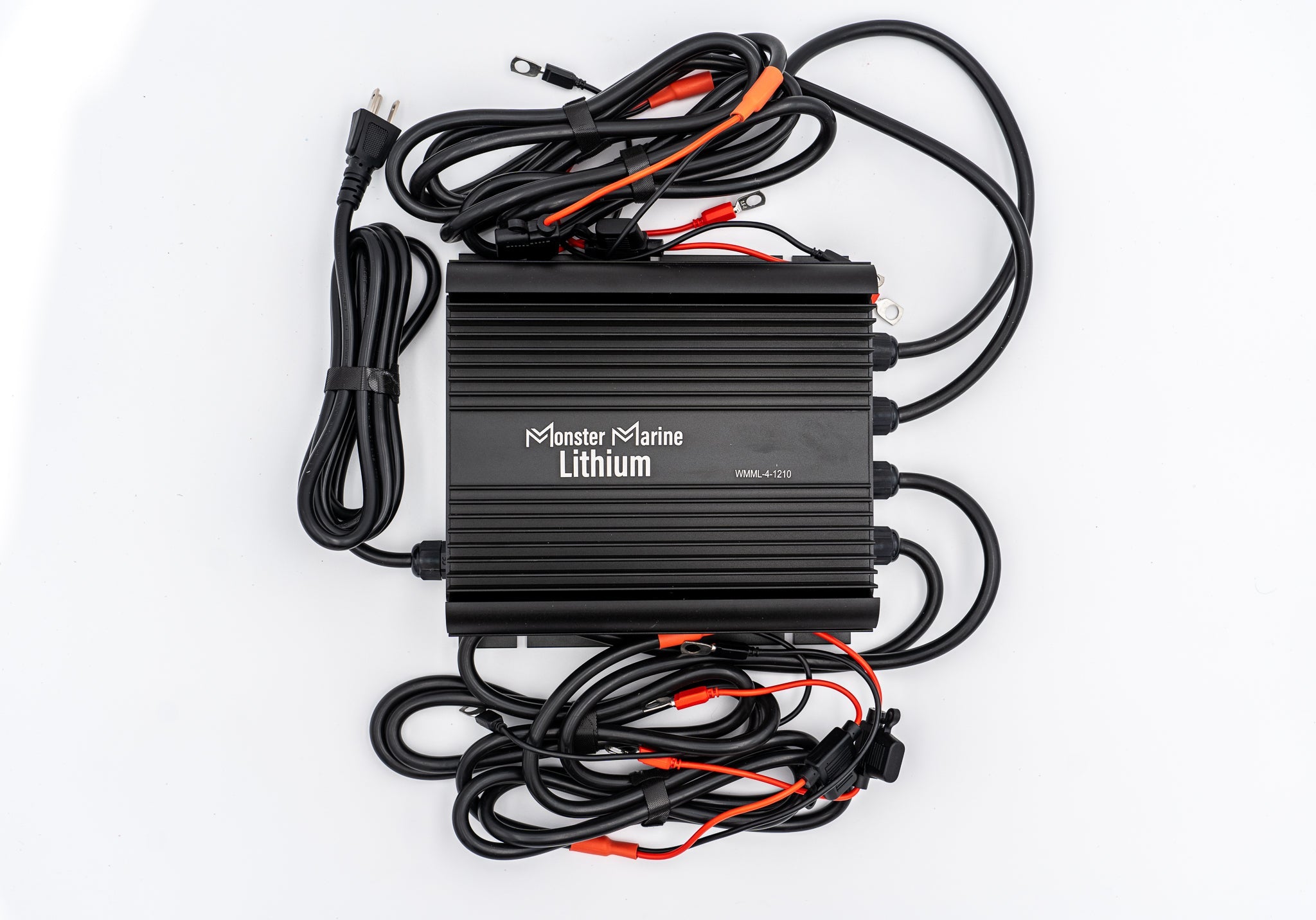 4 Bank Lithium/AGM/Lead Marine Waterproof Battery Charger