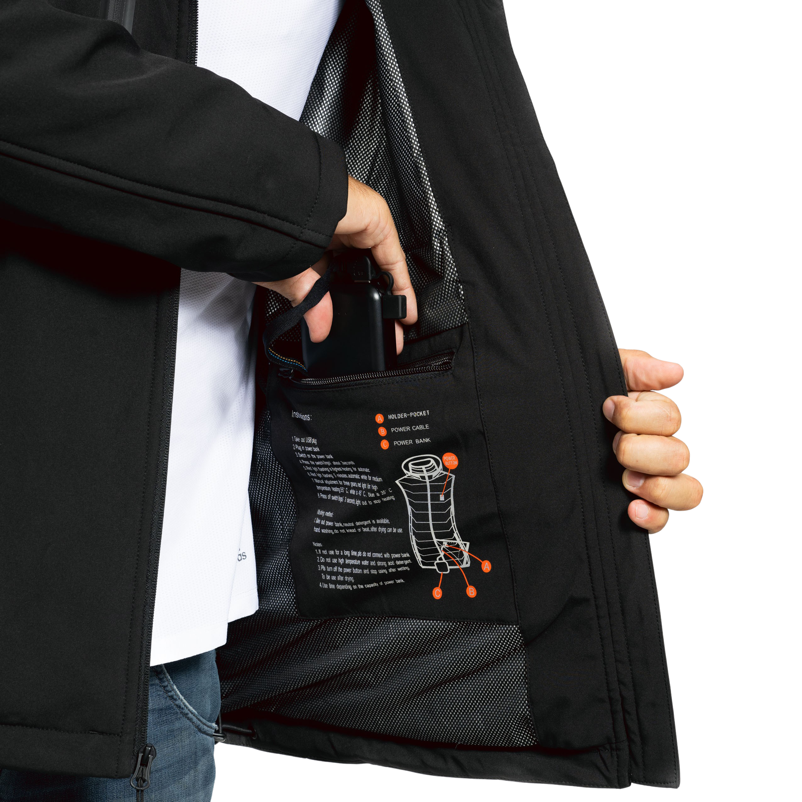 Men's Heated Coat