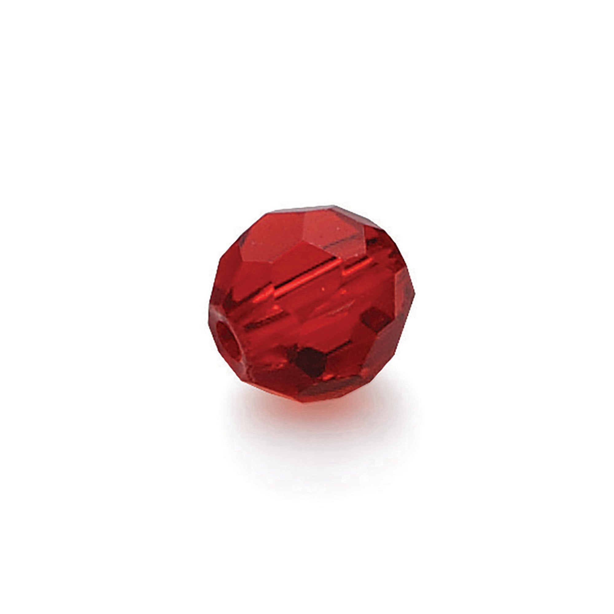 EA Lazer Faceted Glass Bead