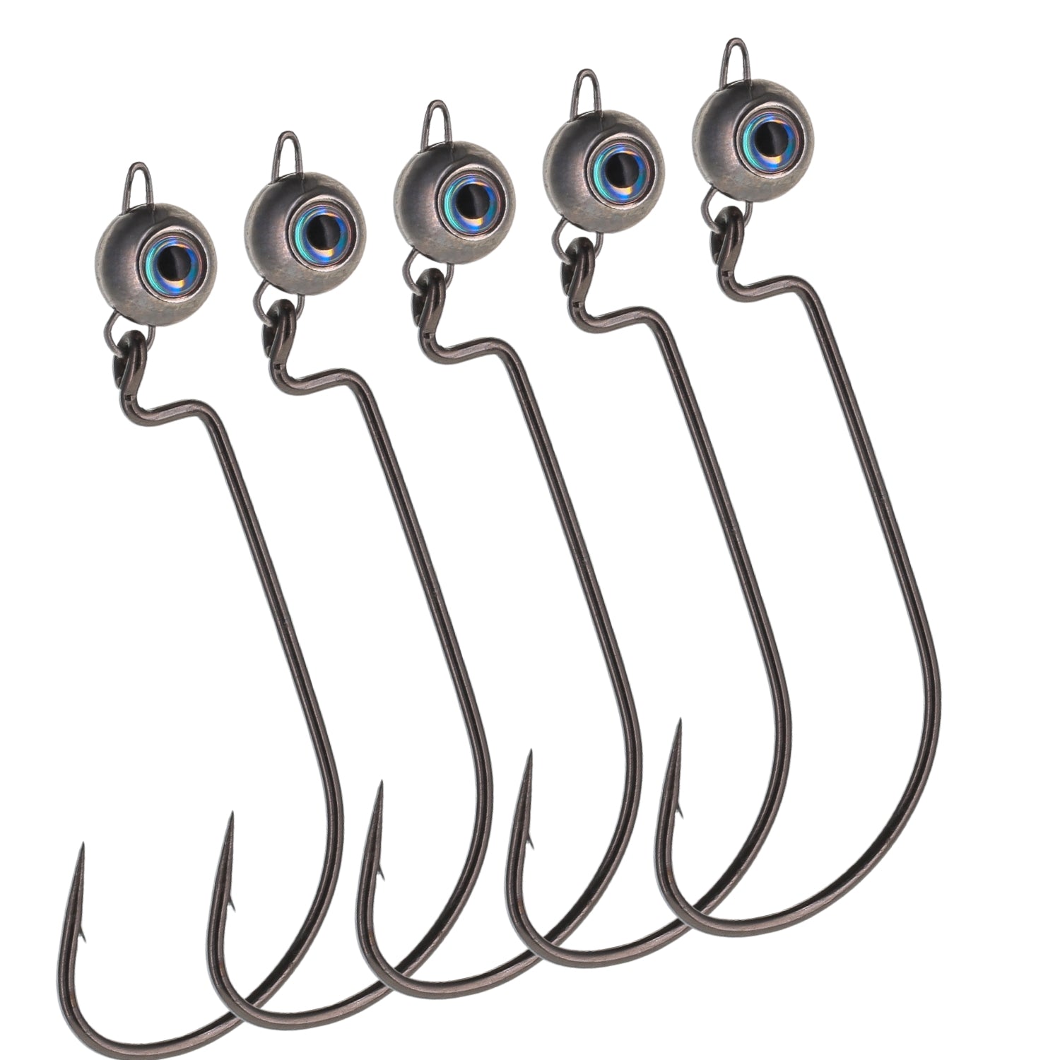Reaction Tackle Tungsten Free Swing Jig Head- 5-Pack