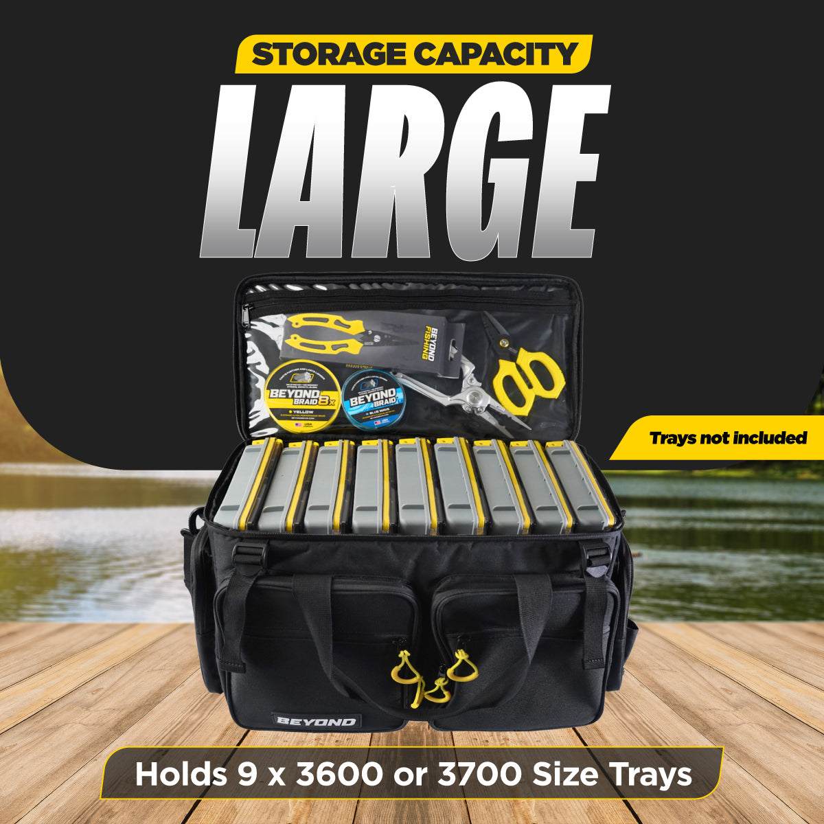 Beyond Fishing Hauler Tackle Bag - Medium, Large & XL