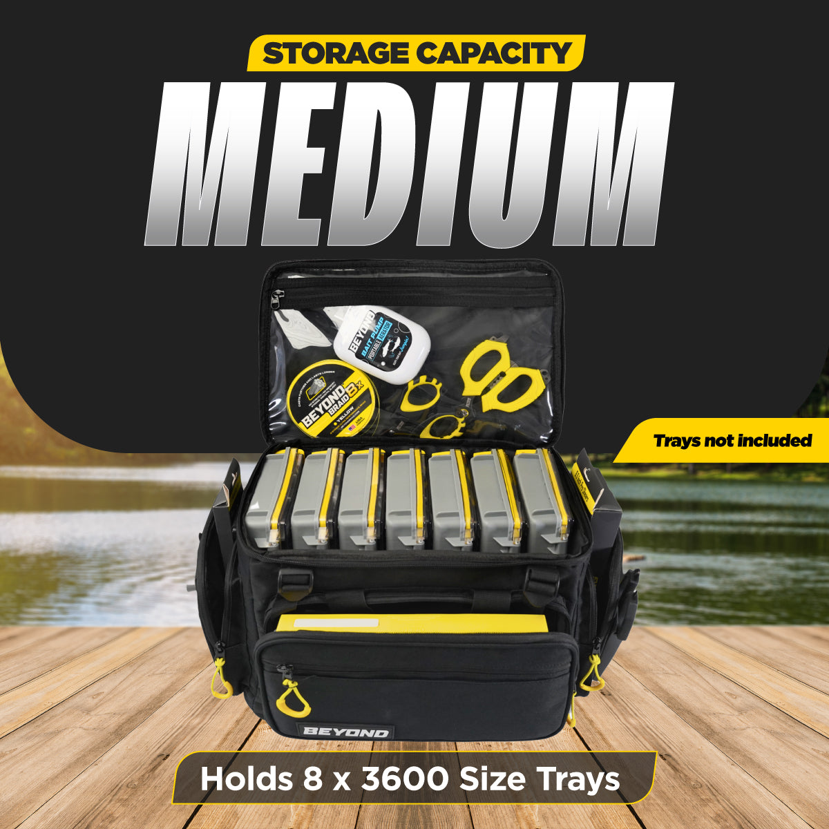 Beyond Fishing Hauler Tackle Bag - Medium, Large & XL