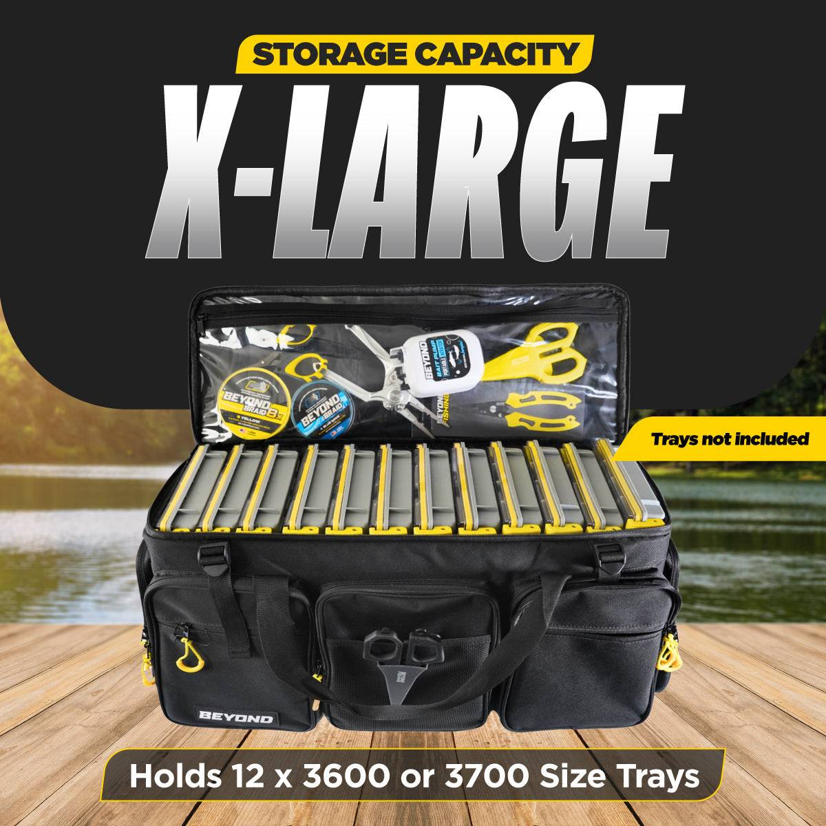 Beyond Fishing Hauler Tackle Bag - Medium, Large & XL